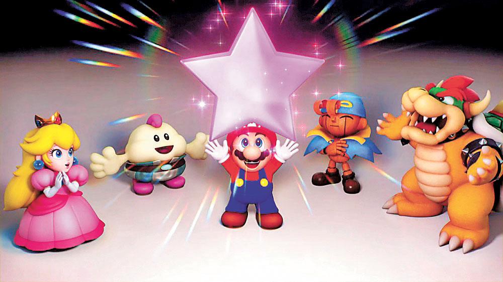 ■瑪利歐需要在冒險中，與同伴一齊收集7個「星星碎片」。