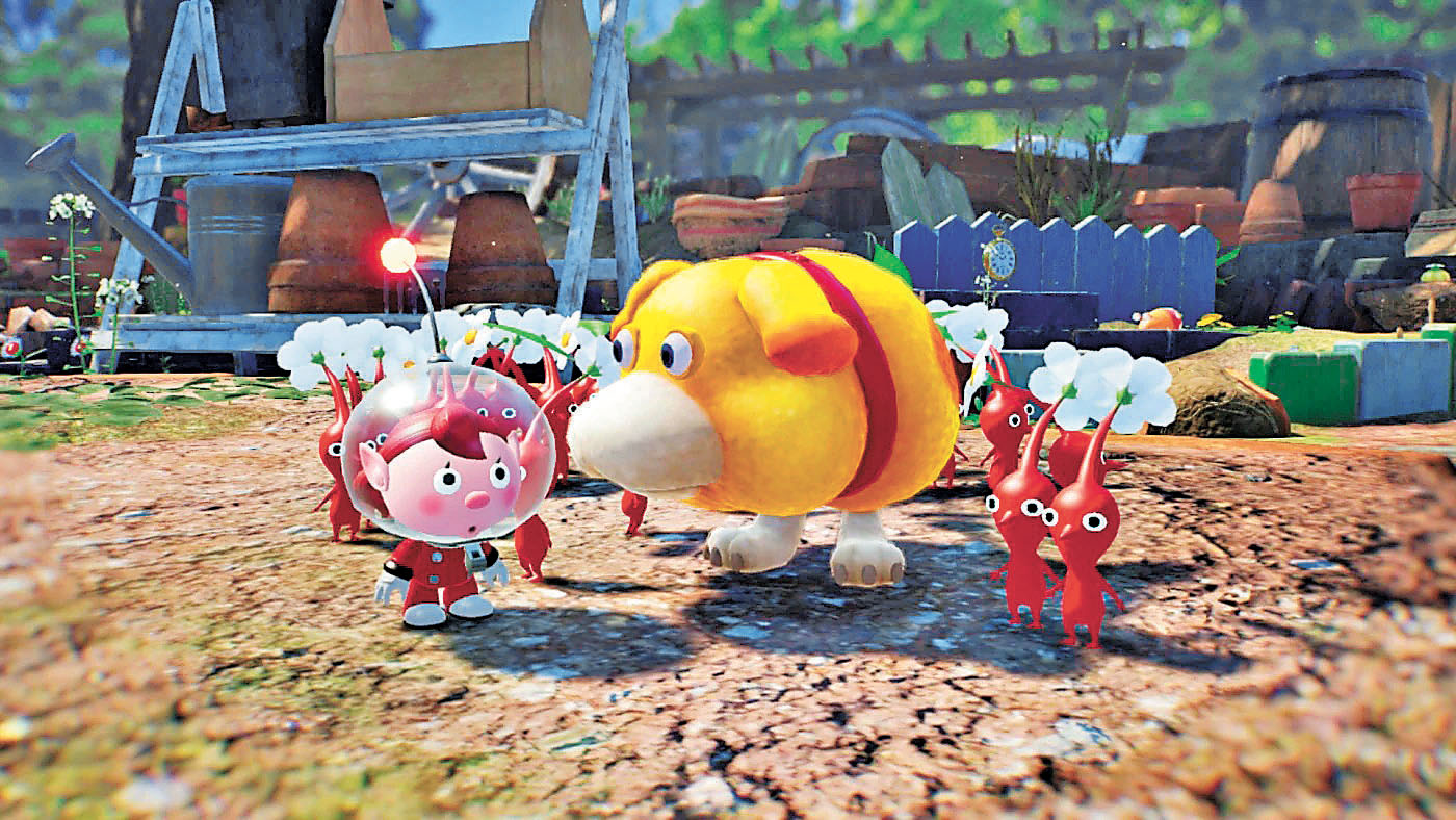 ■在皮克敏世界，運用智慧解決難題才是通行法寶。