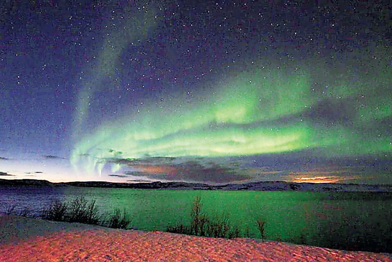 ■北歐國家是欣賞北極光的最佳地方。