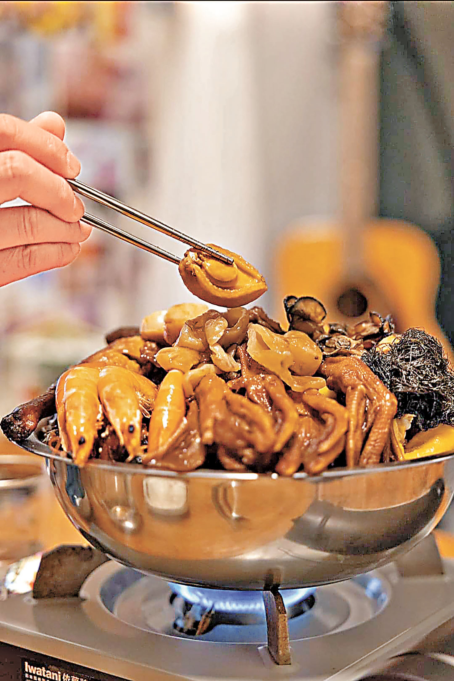 ■今年冬至盆菜回歸傳統口味。