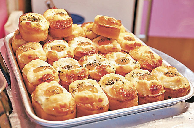 ■韓國必吃小食的雞蛋糕。