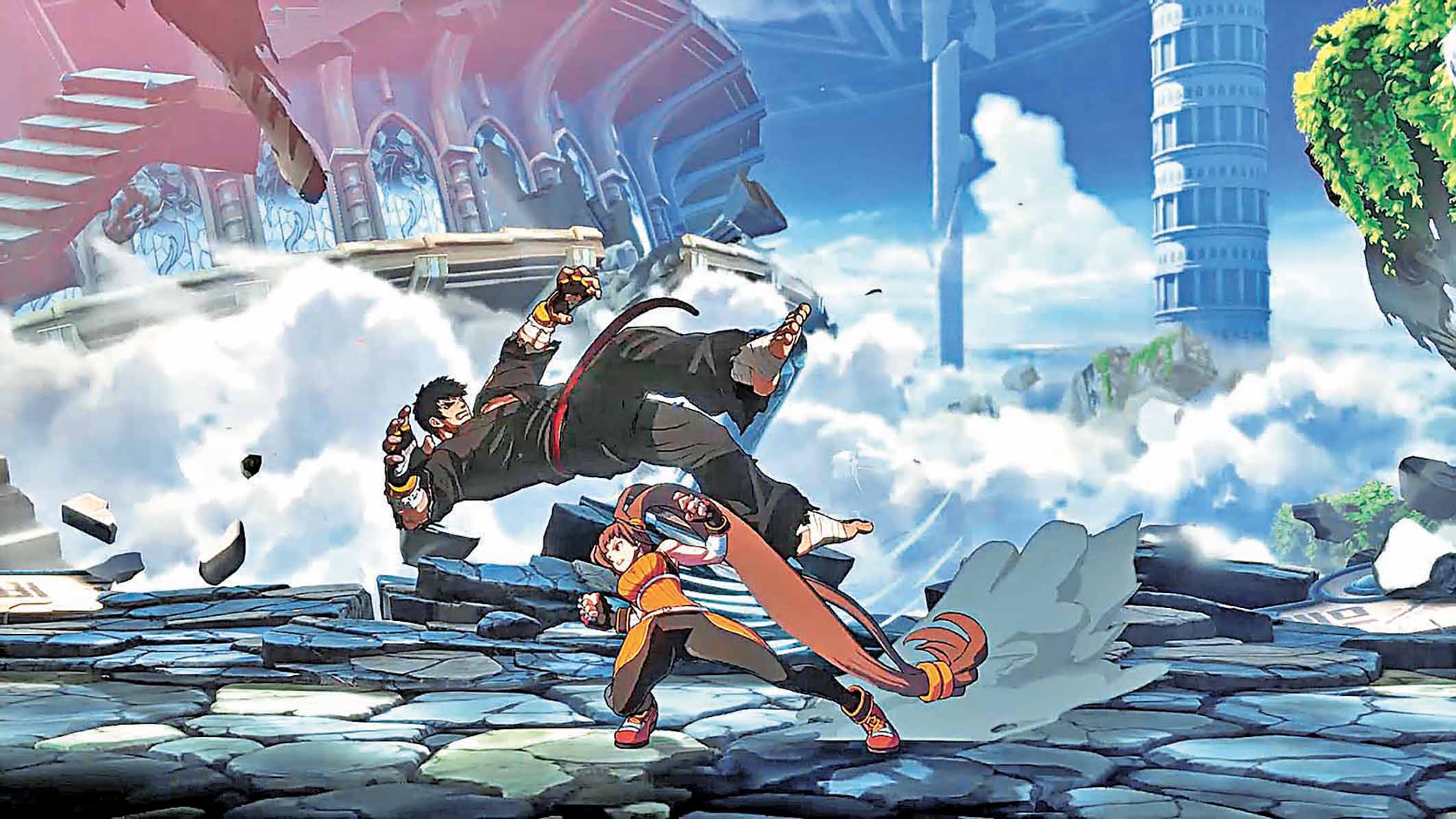 ■遊戲裏有16位擁有獨特個性與招式的角色供玩家選擇。