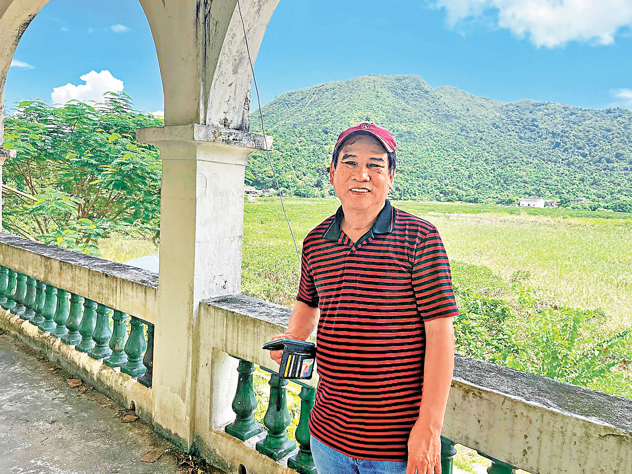 ■「啟才通」宋煌貴老村長。