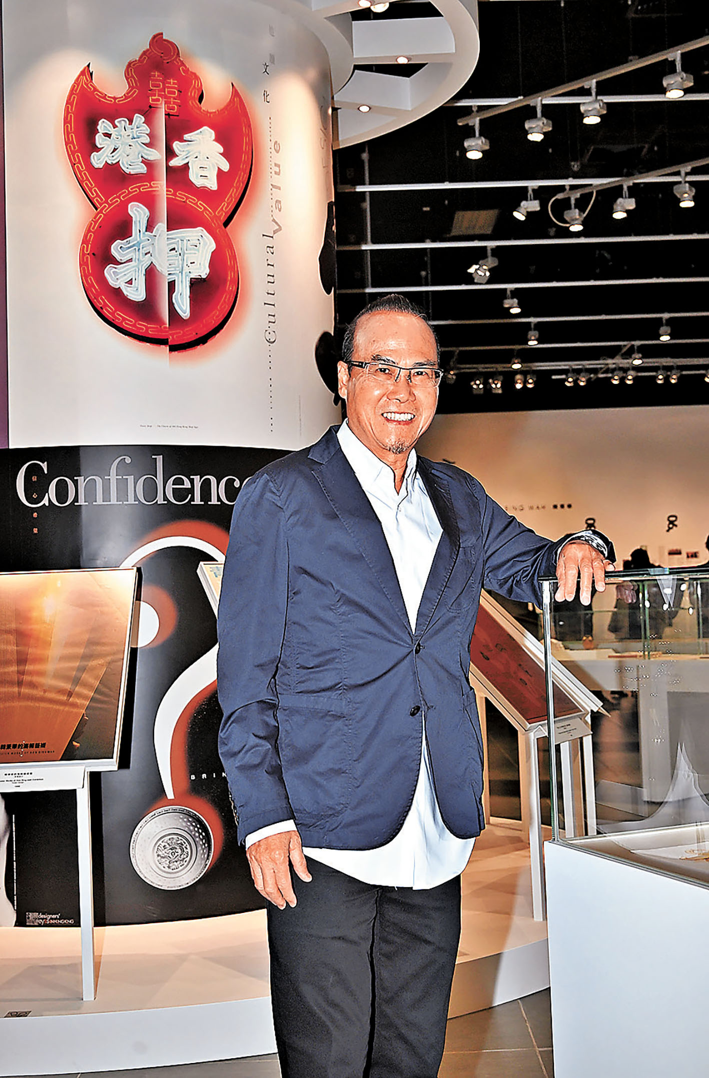 ■本地著名設計師及藝術家韓秉華。