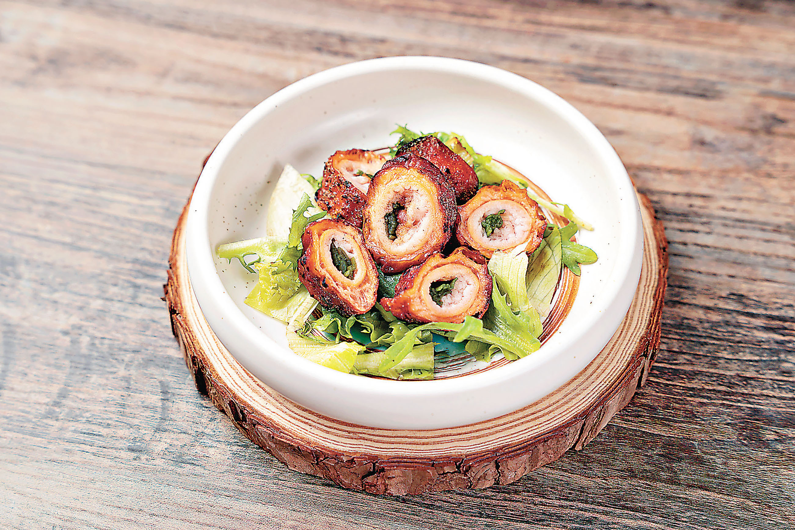 ■炸大腸是不少人至愛的街頭美食。