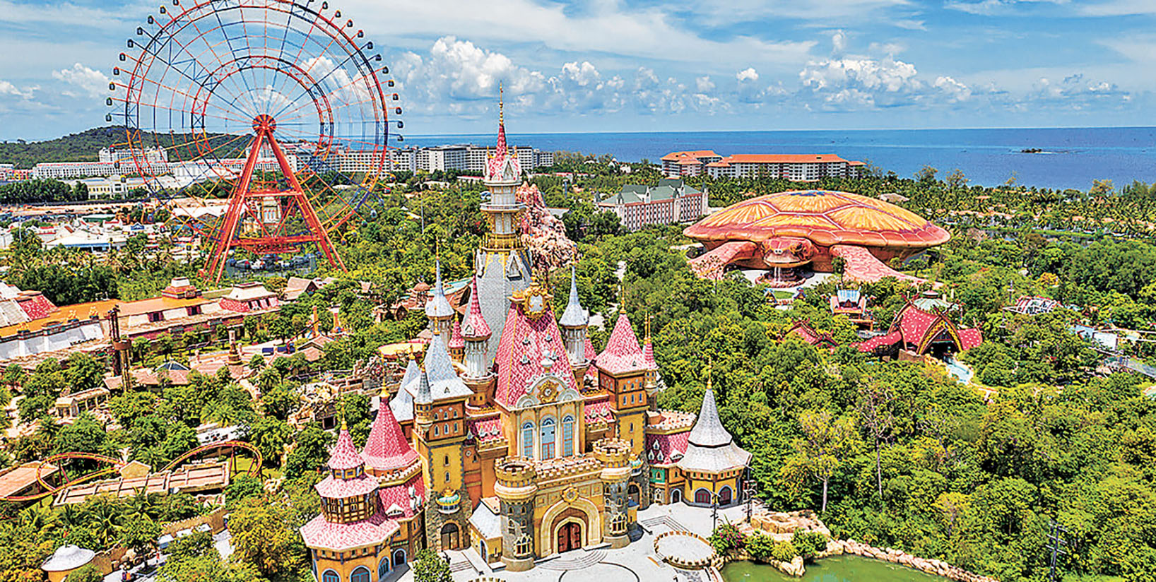 ■「珍珠奇幻樂園」號稱越南版迪士尼樂園。