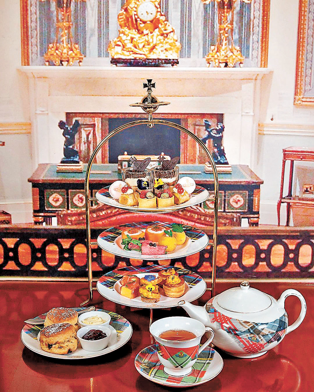 ■餐廳不定時推出期間限定的英式下午茶。