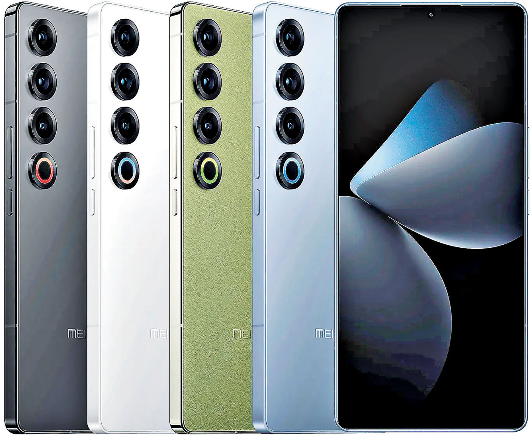 ■備有四款時尚機身顏色。