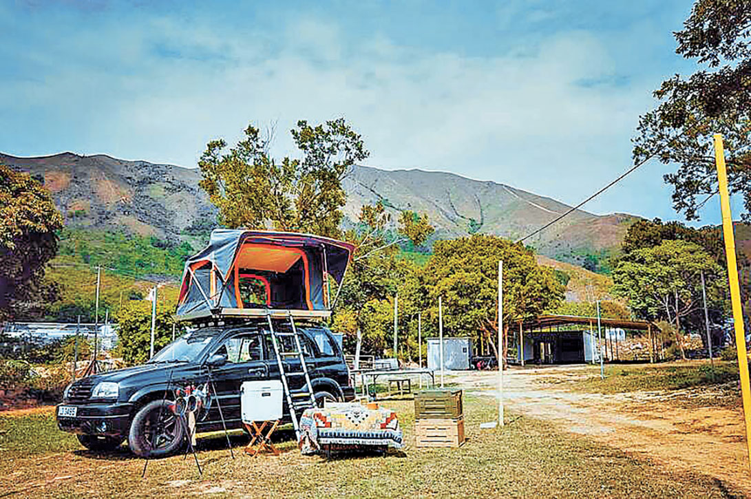 ■WeCamp 亦提供營地作車頂露營。
