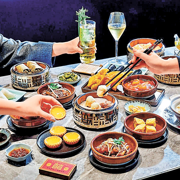 ■以經典80年代粵式點心為主題的周末早午餐菜單。