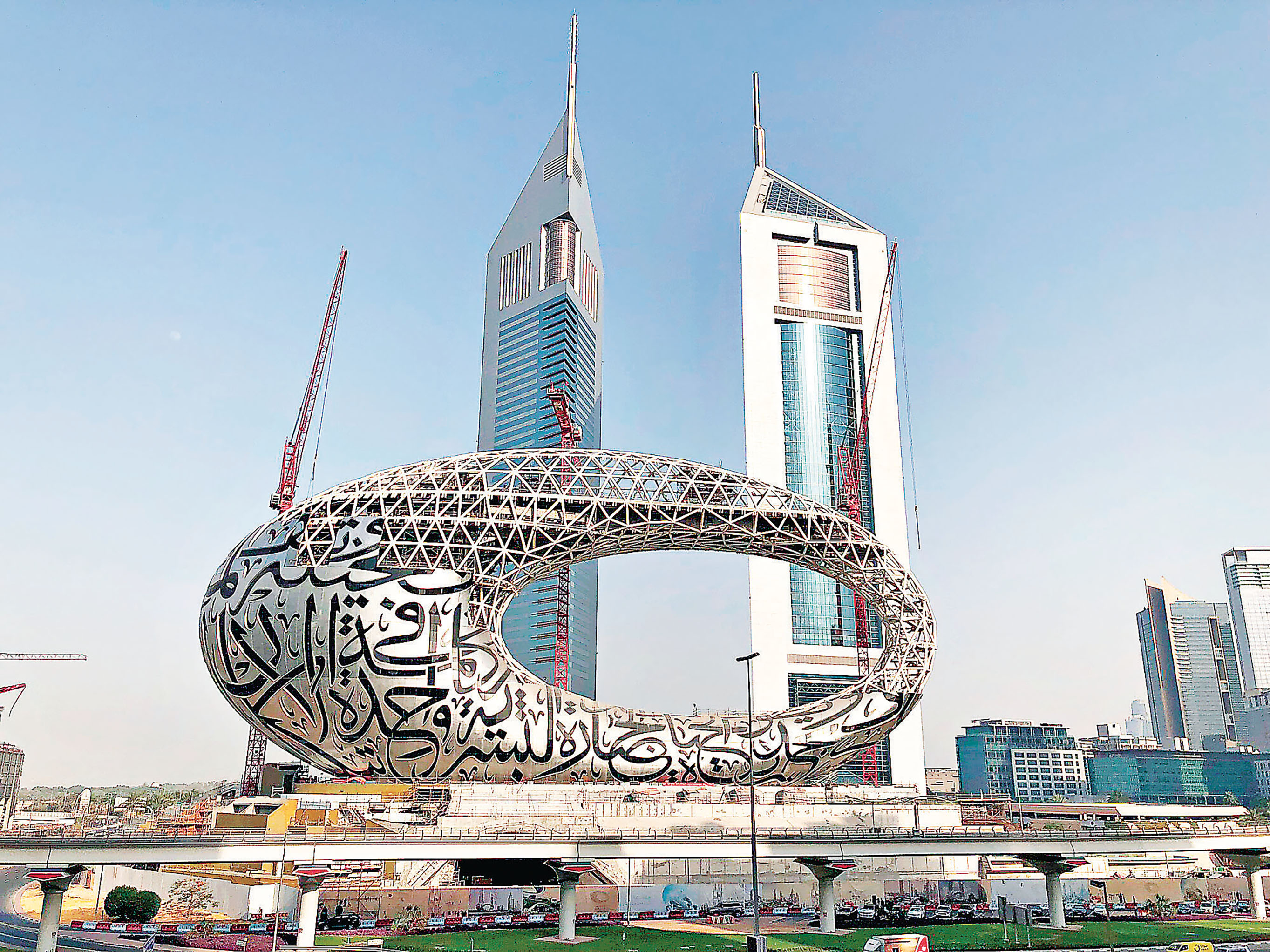 ■未來博物館外形獨特，科幻感覺十足。