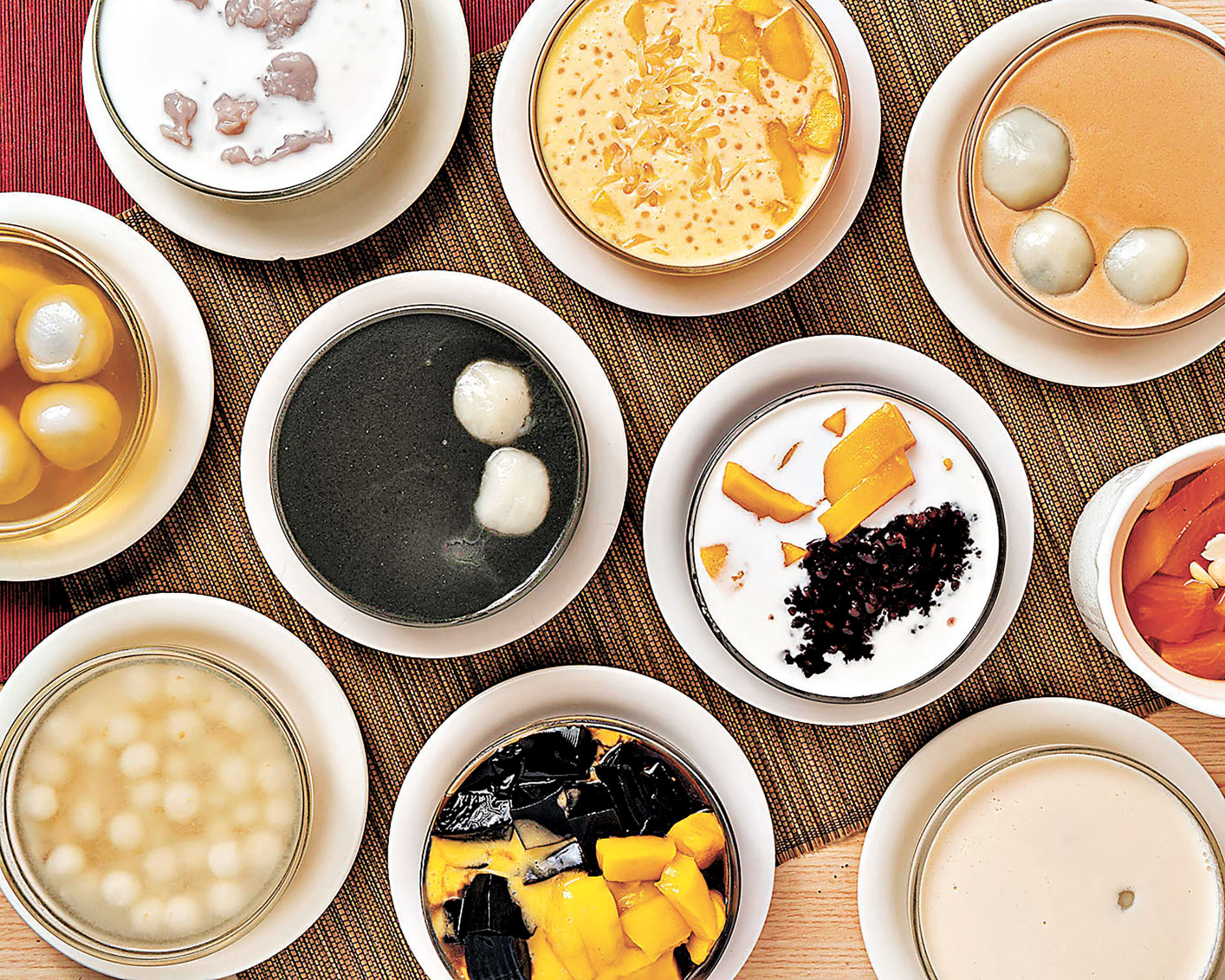 ■外賣可選多達70款口味的糖水甜品。