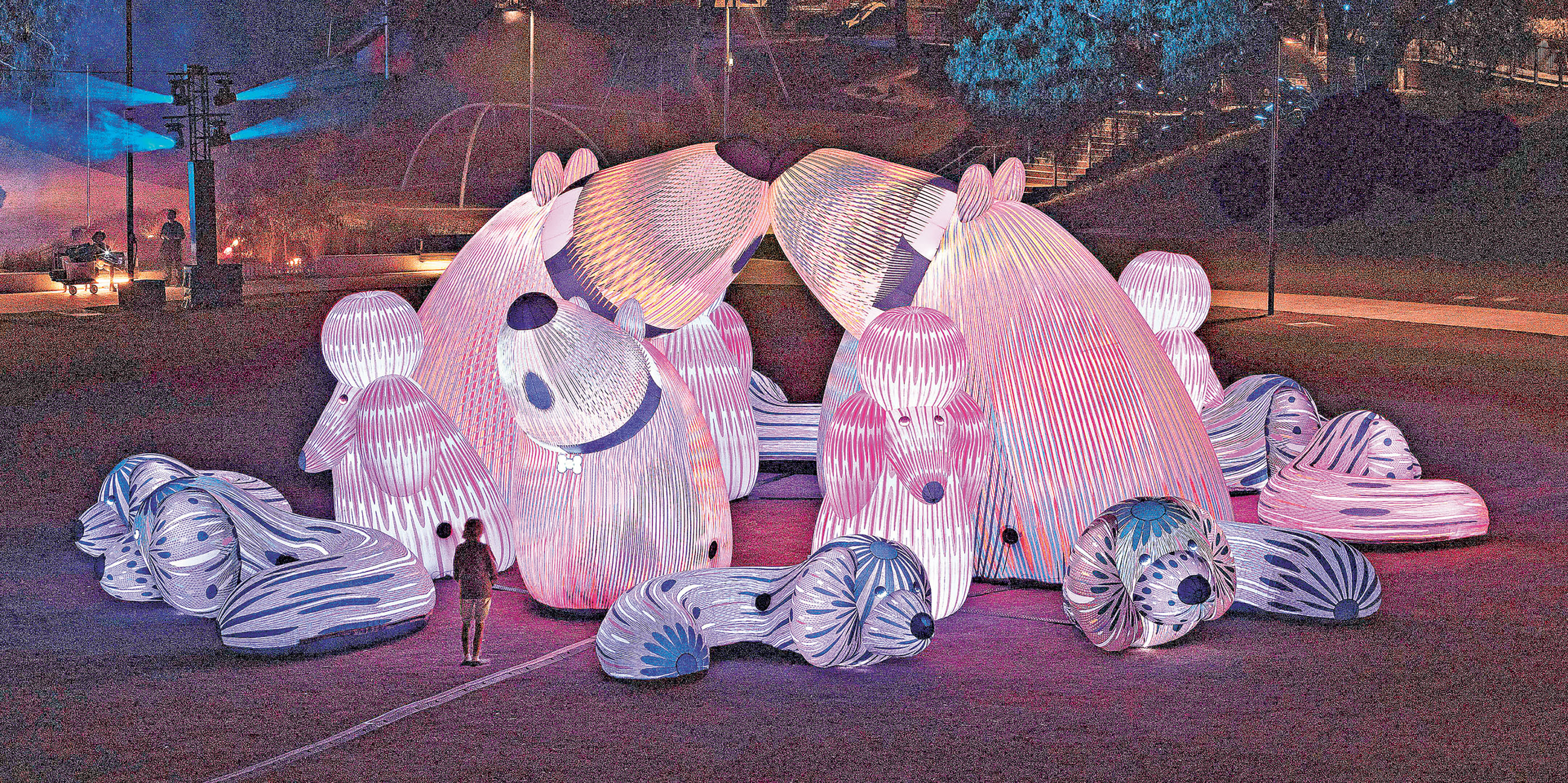 ■沉浸式聲光體驗。