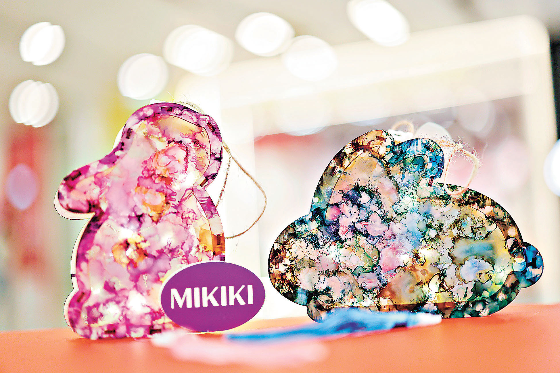 ■製作獨一無二的兔仔燈籠。