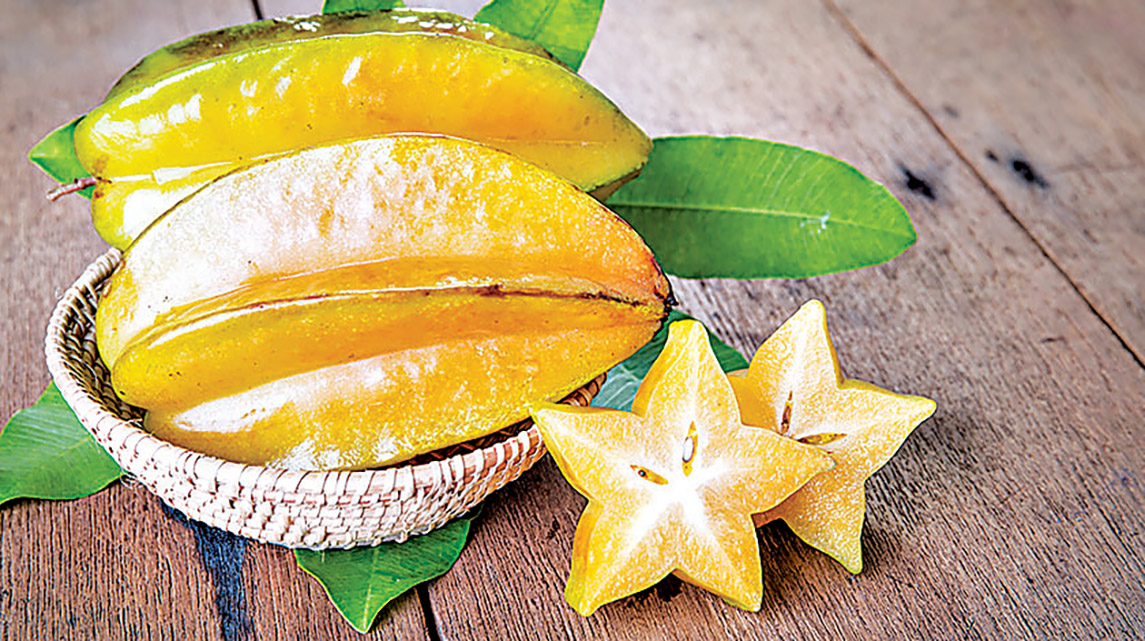 ■楊桃是中秋時令水果。