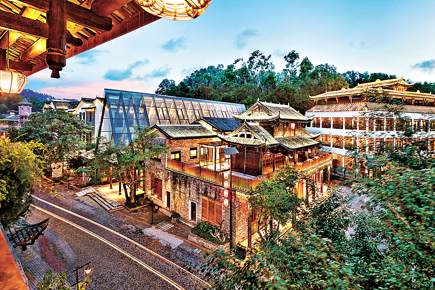 ■甘坑古鎮有好多古色古香酒店。