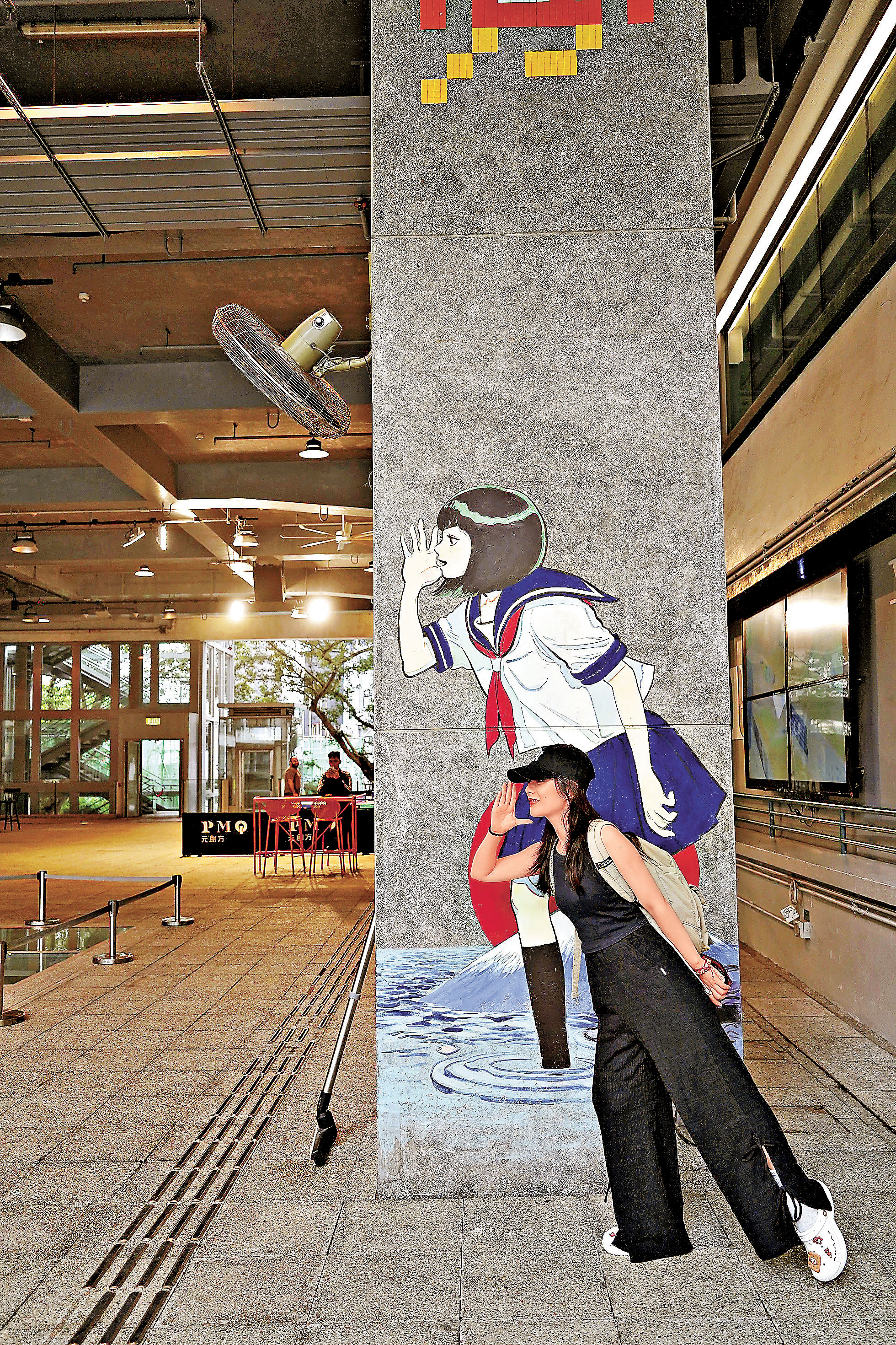 ■活化後的PMQ元創方有多個打卡點。