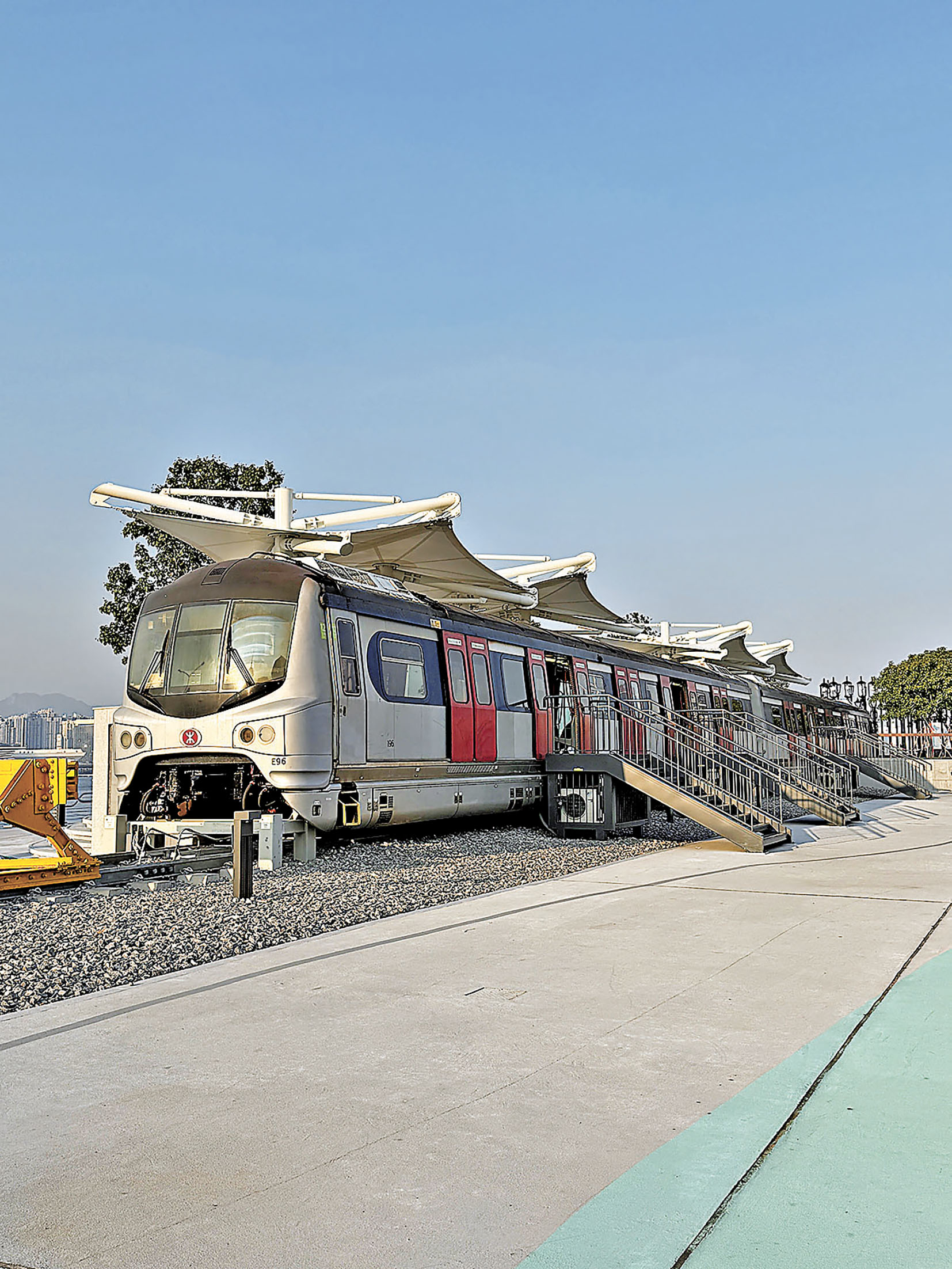 ■港鐵退休「烏蠅頭」列車主題區。