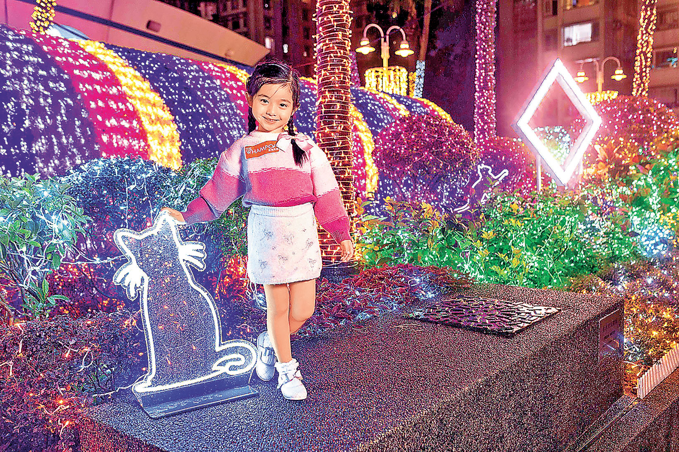 ■「韓」冬星光花圃。