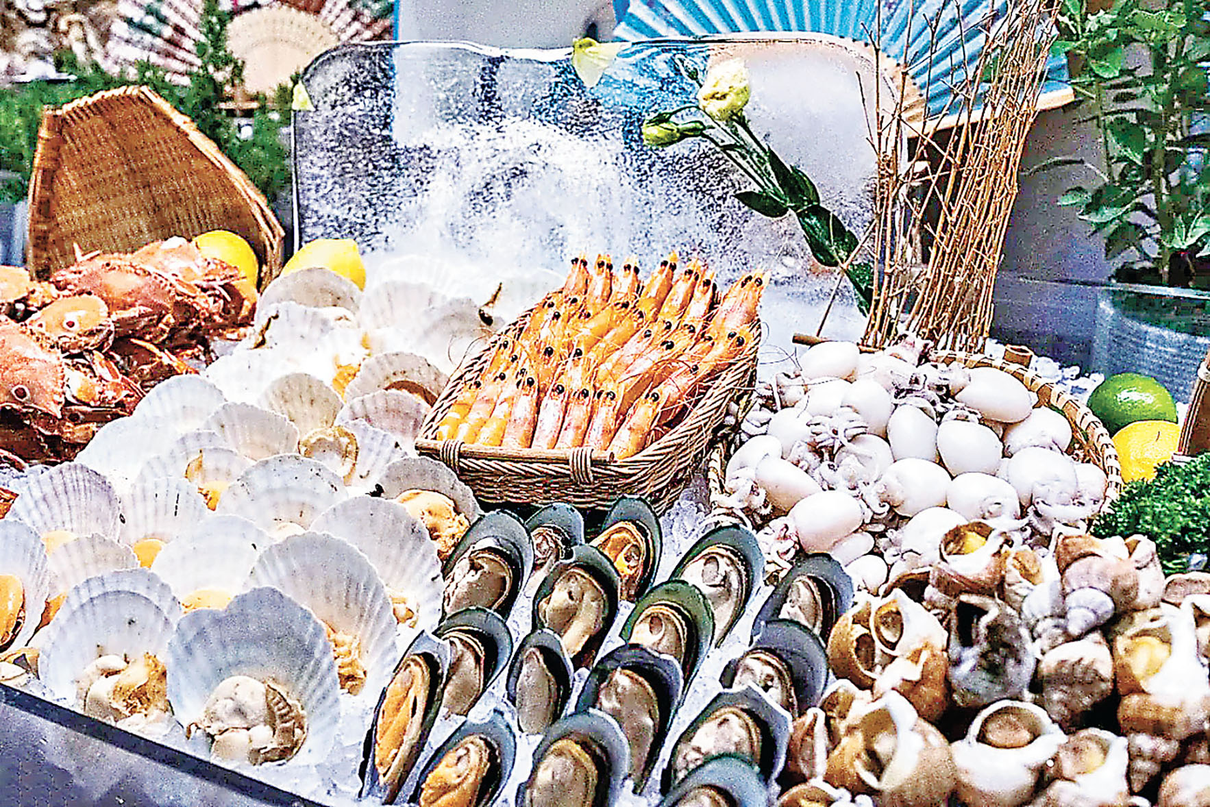 ■The Mesh帶來多款海鮮美食。