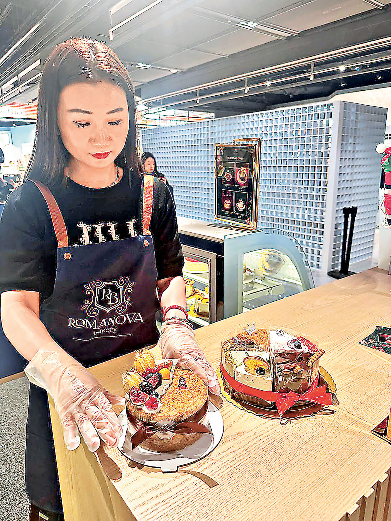 ■Jessica將俄羅斯甜點帶到香港。