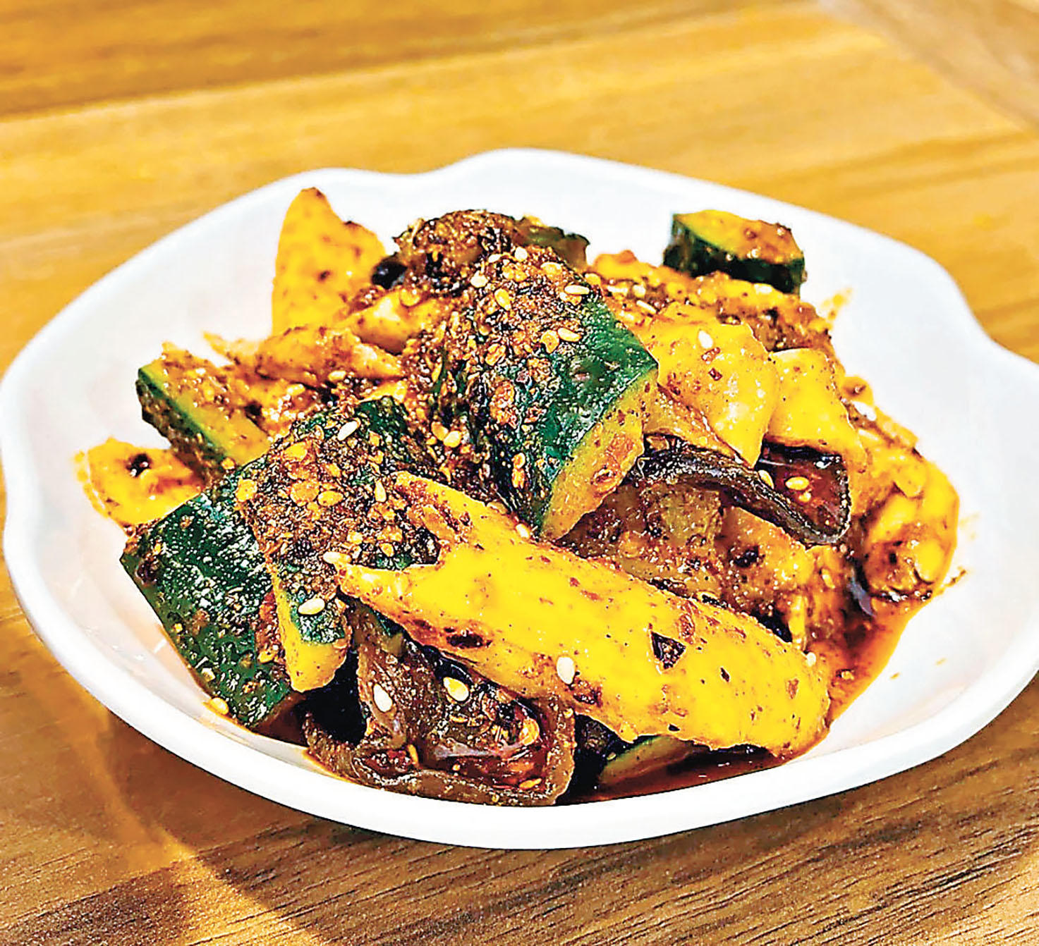 ■椒麻雞嫩滑入味。