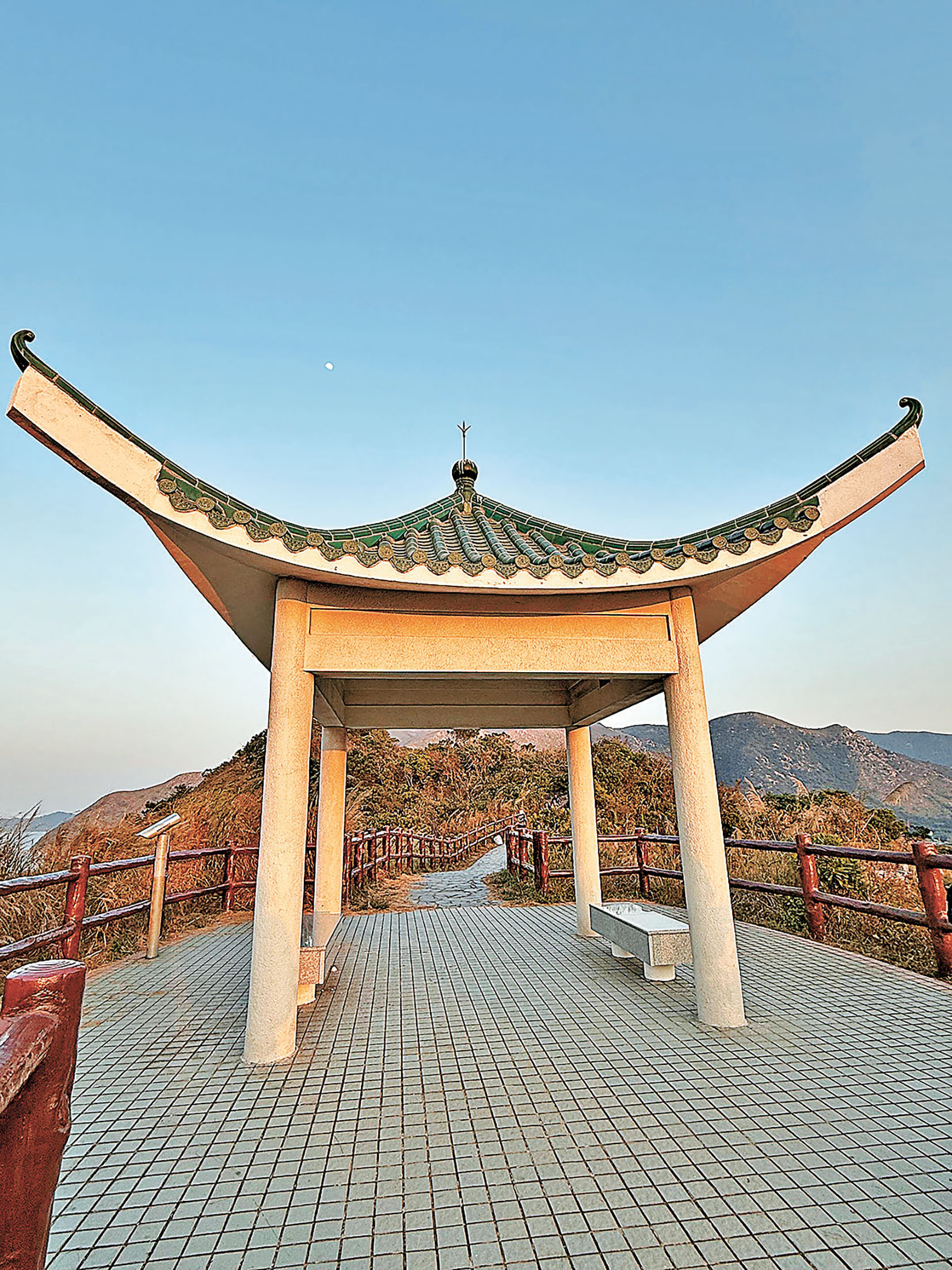 ■虎山觀景台。