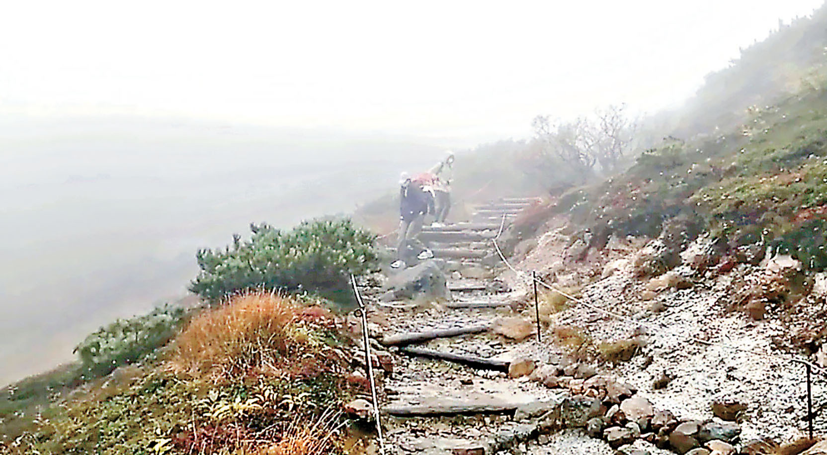 ■纜車到達姿見站後,可沿路登上旭岳峰。