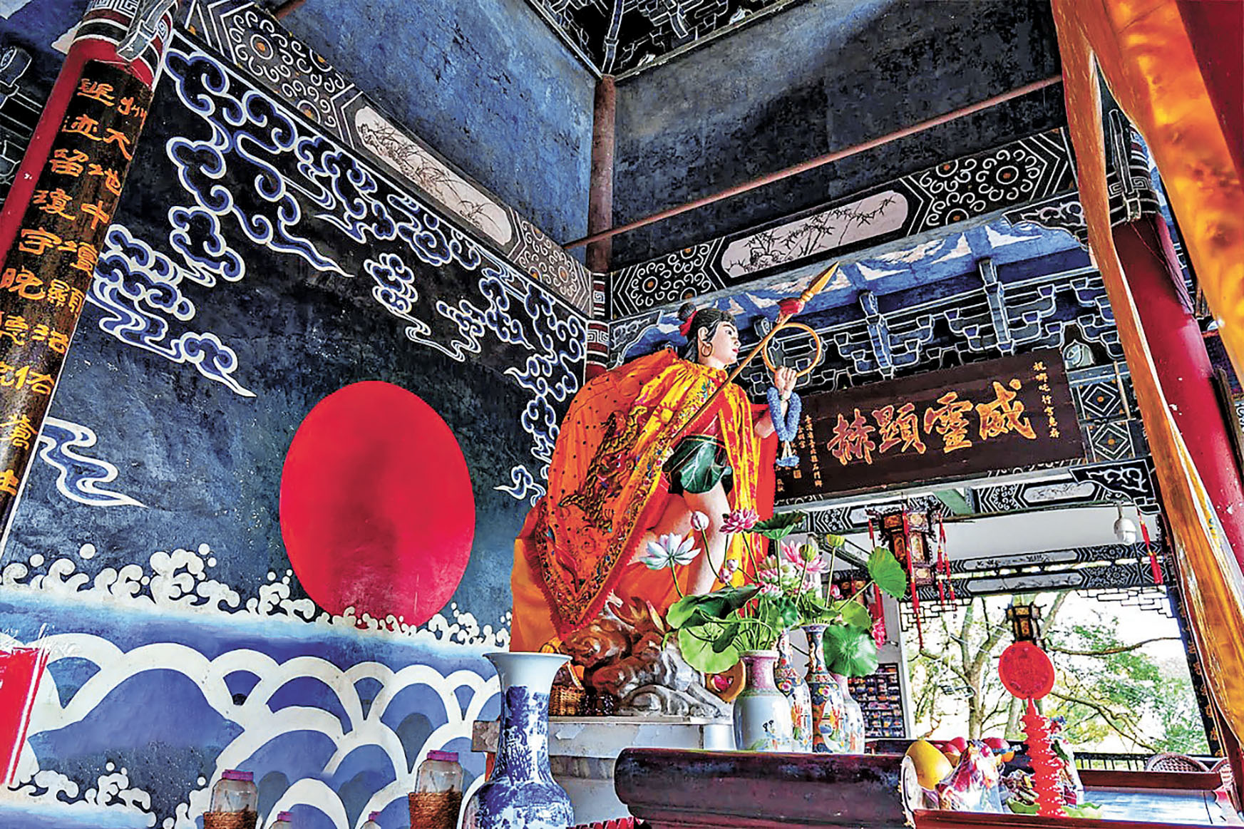 ■四川宜賓翠屏山的哪吒祖廟是哪吒文化的重要傳承地。