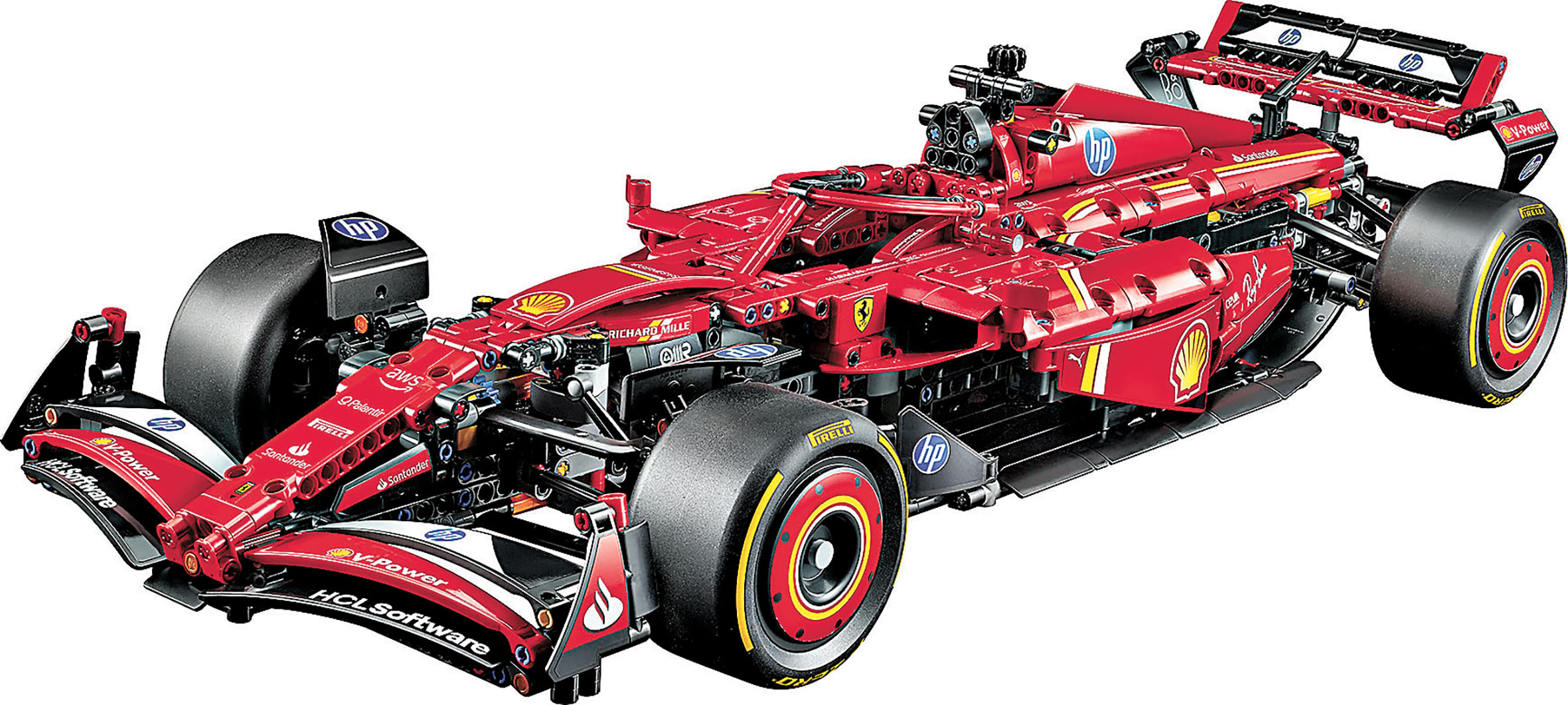 ■現場將展出F1法拉利跑車1:1 LEGO模型。
