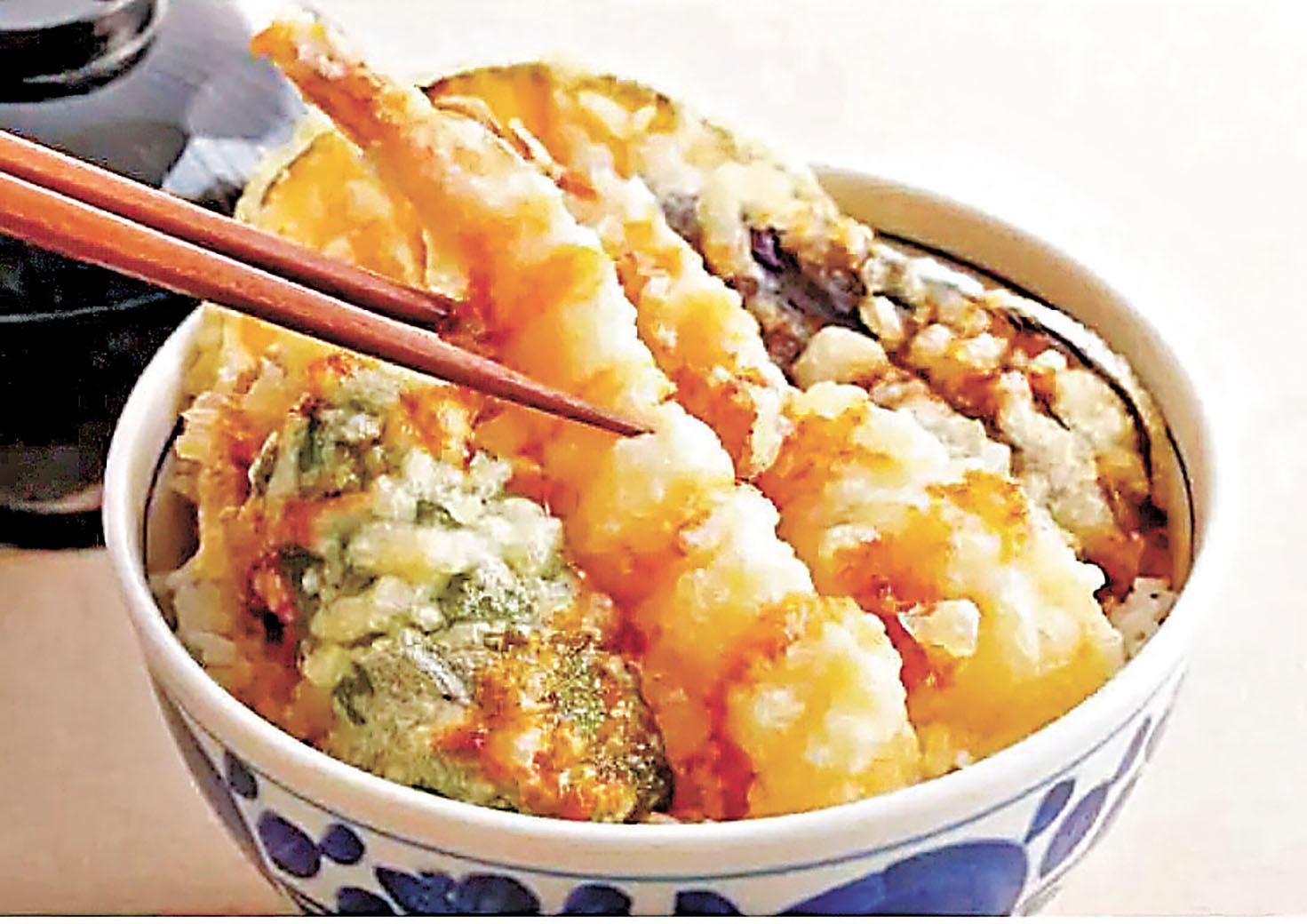■天婦羅丼大件夾抵食。