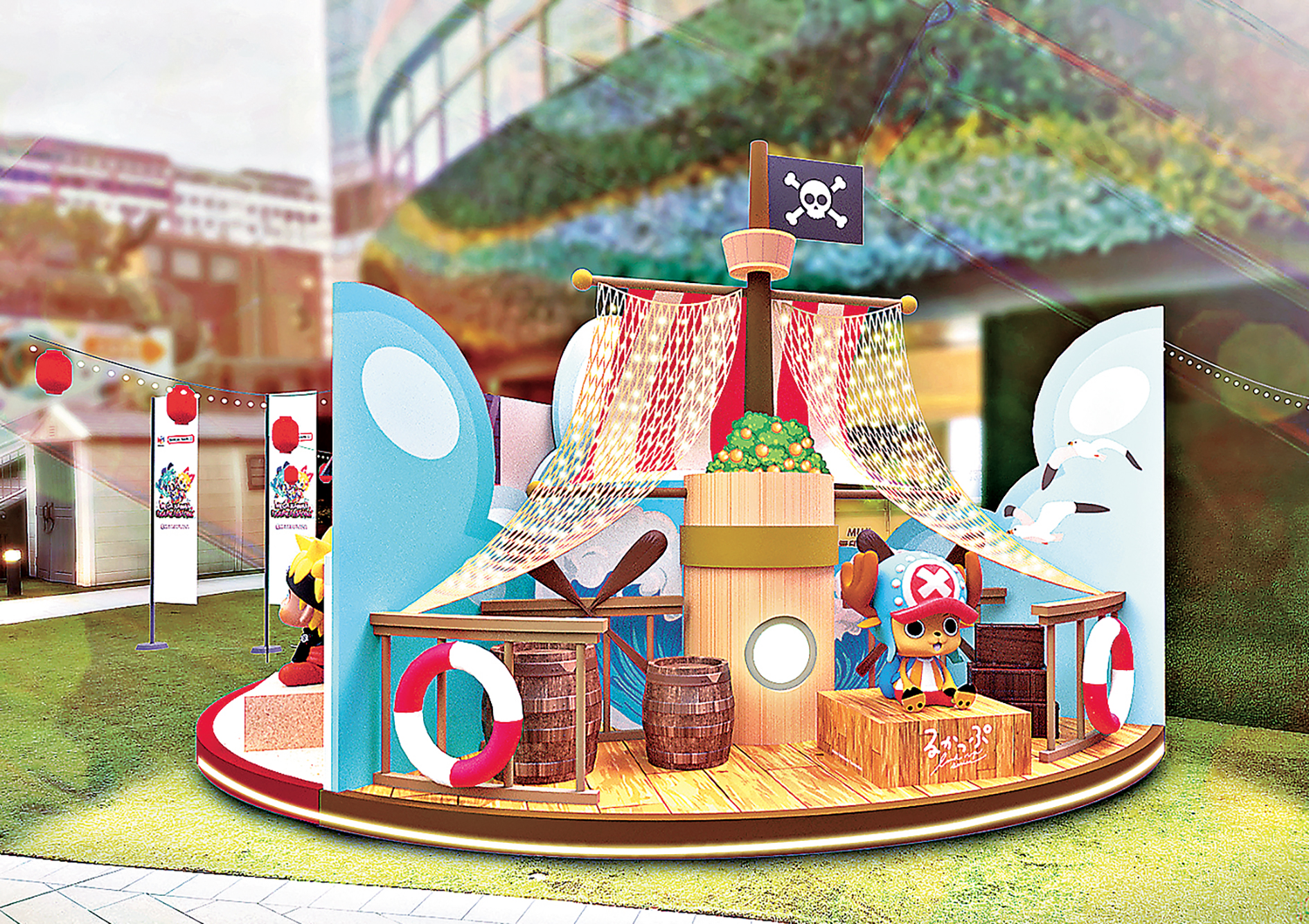 ■《ONE PIECE》海賊船。