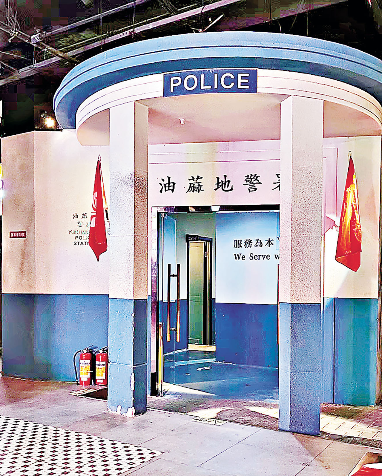 ■場景還原了香港舊時風貌。