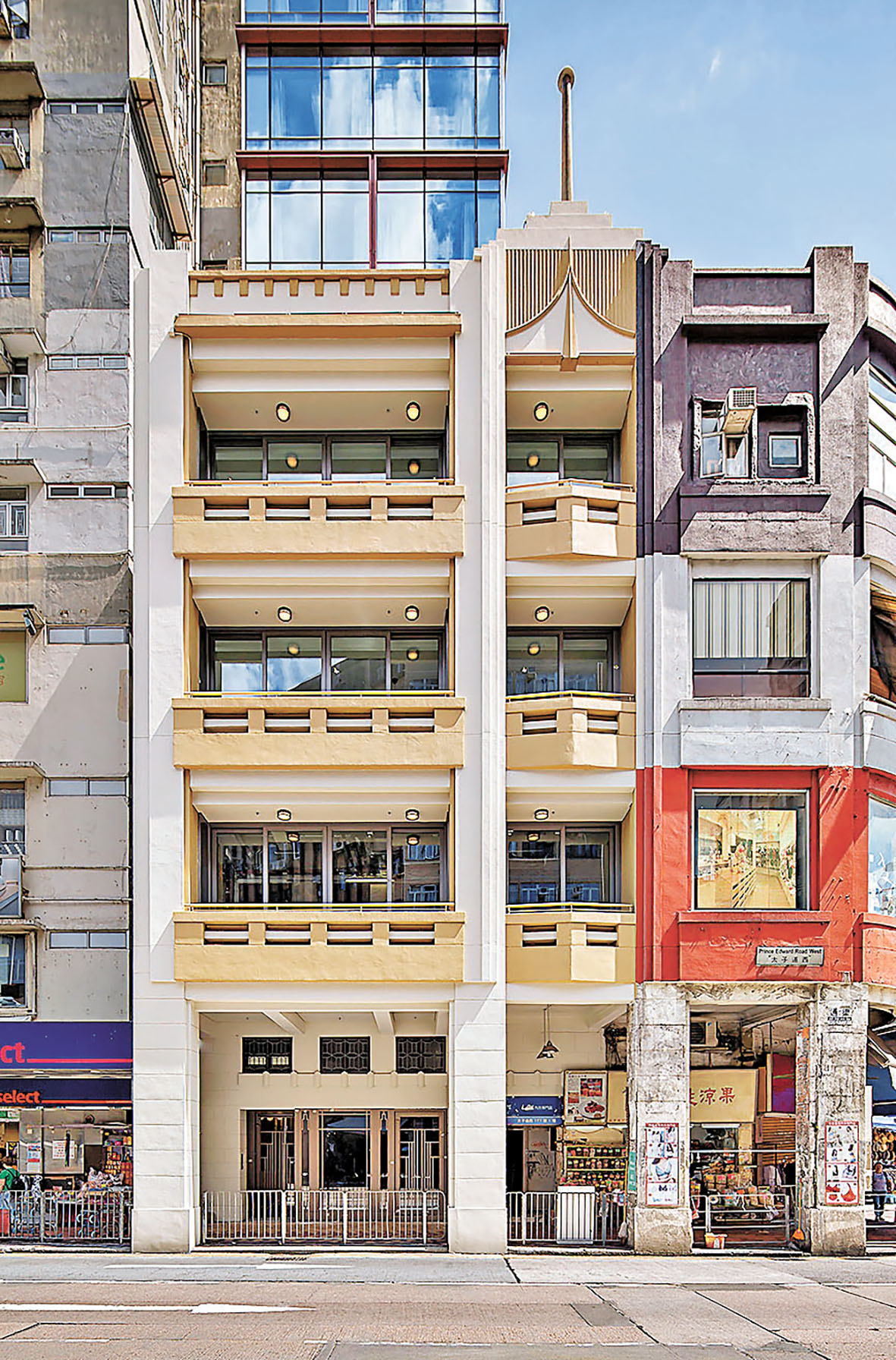 ■Hotel 1936保留了唐樓面貌。