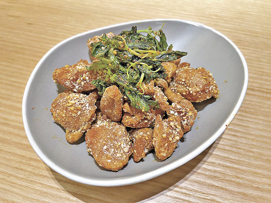 ■台灣鹹酥雞充滿鹹香,令人欲罷不能。
