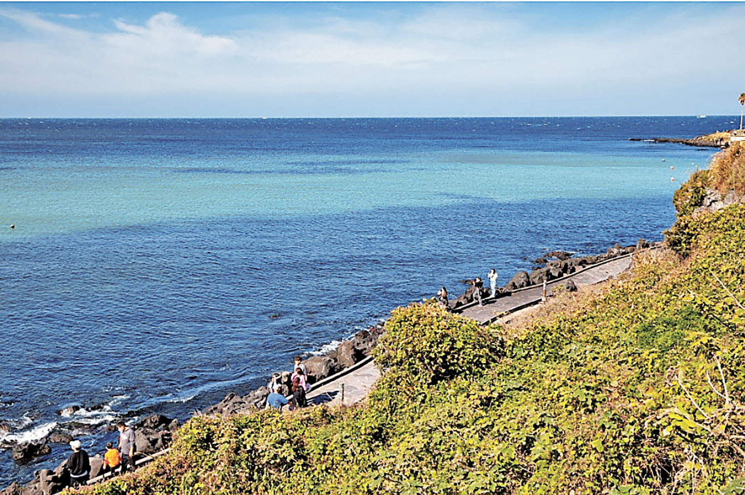 ■涯月漢是擁有無邊海景的浪漫海岸。