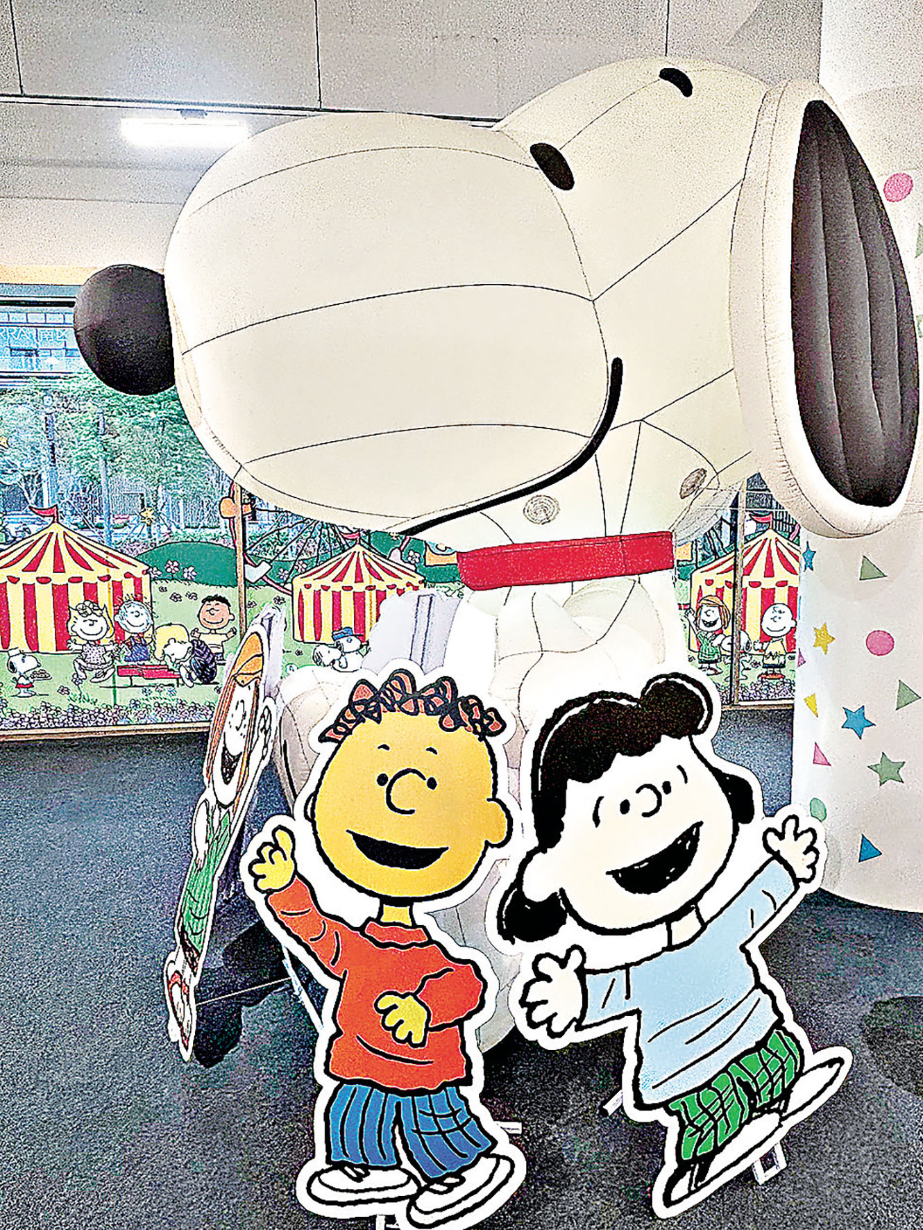 ■Snoopy展覽免費睇。