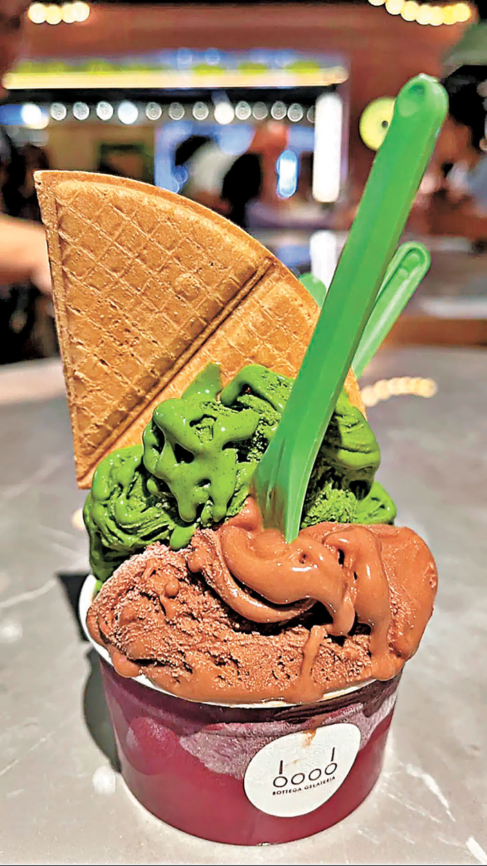 ■Gelato特別幼滑。
