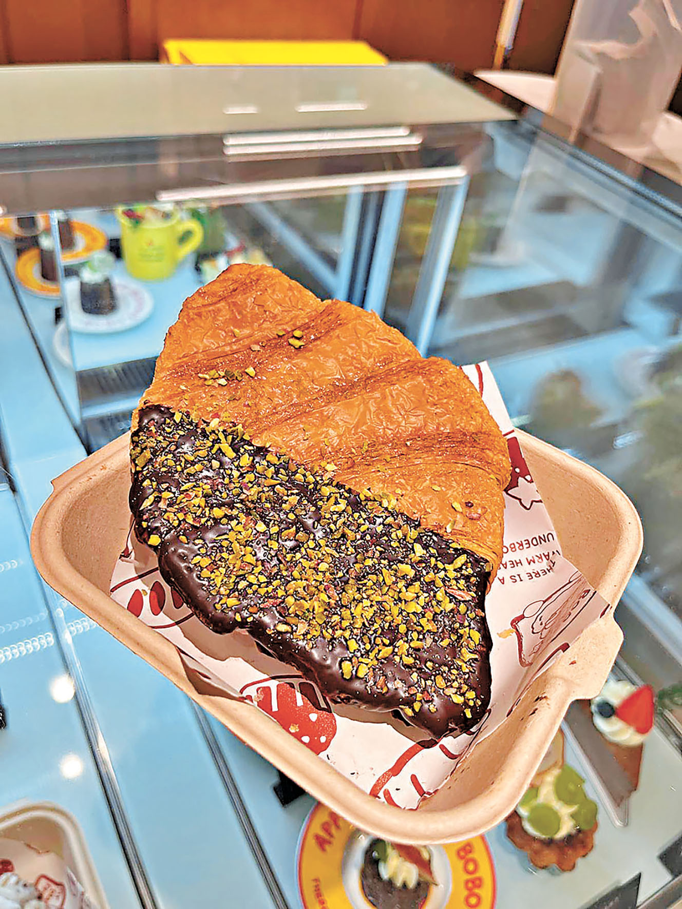 ■可頌脆餅大大塊,一份僅¥18。