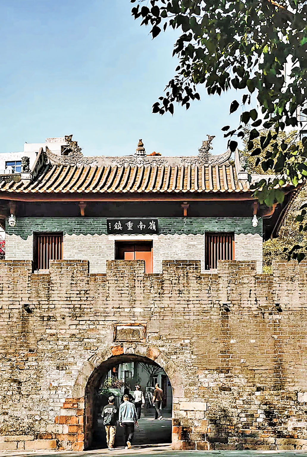 ■南古城門始建於明初。