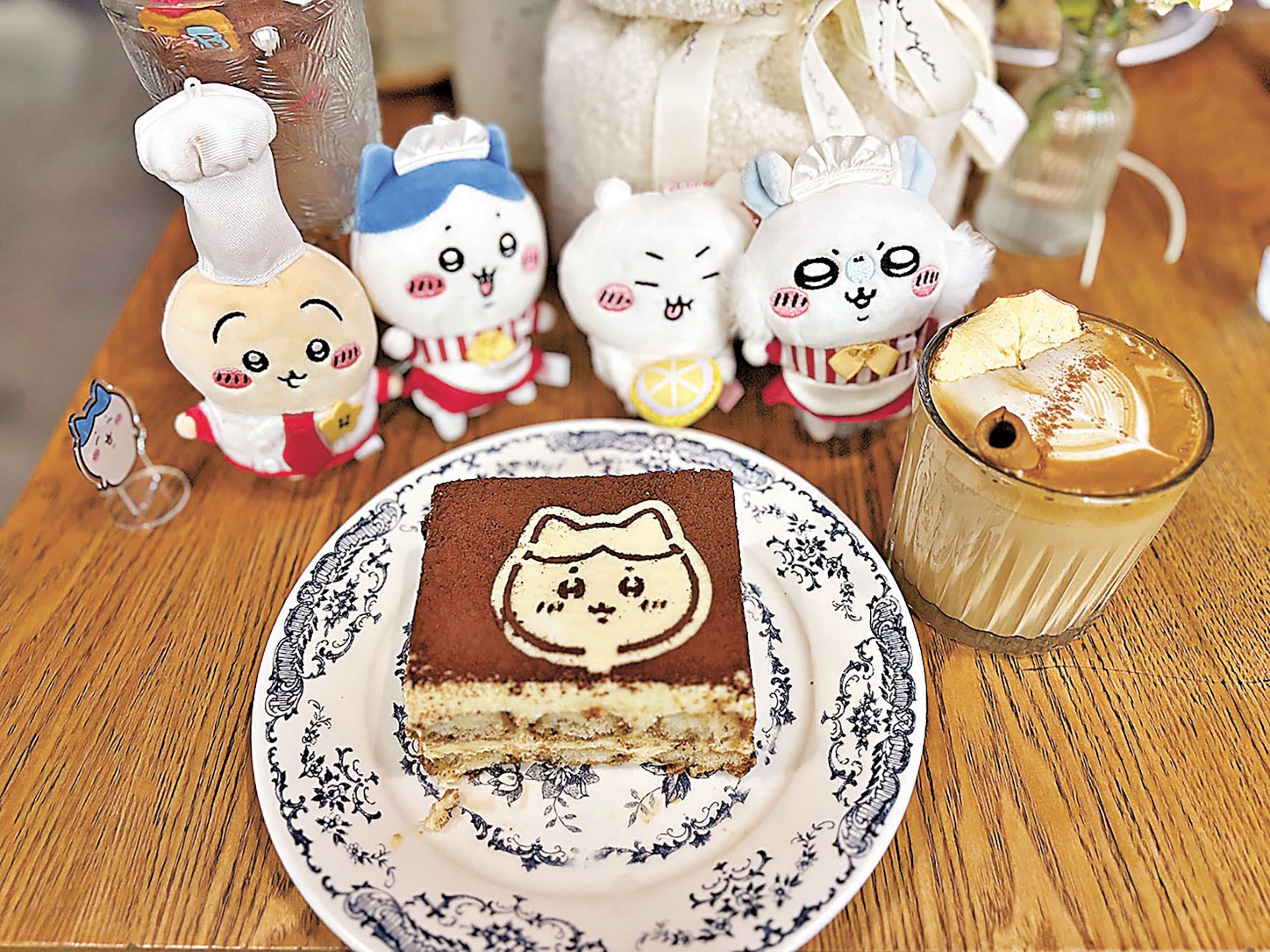 ■店內提供多款Chiikawa公仔影相。