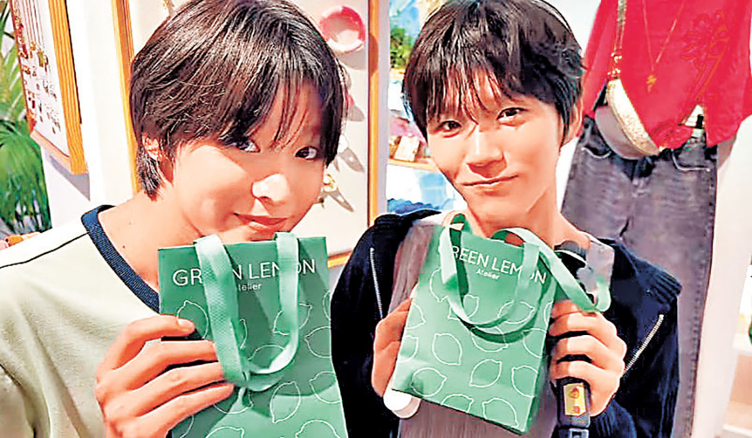 ■在Green Lemon Atelier買到心頭好。