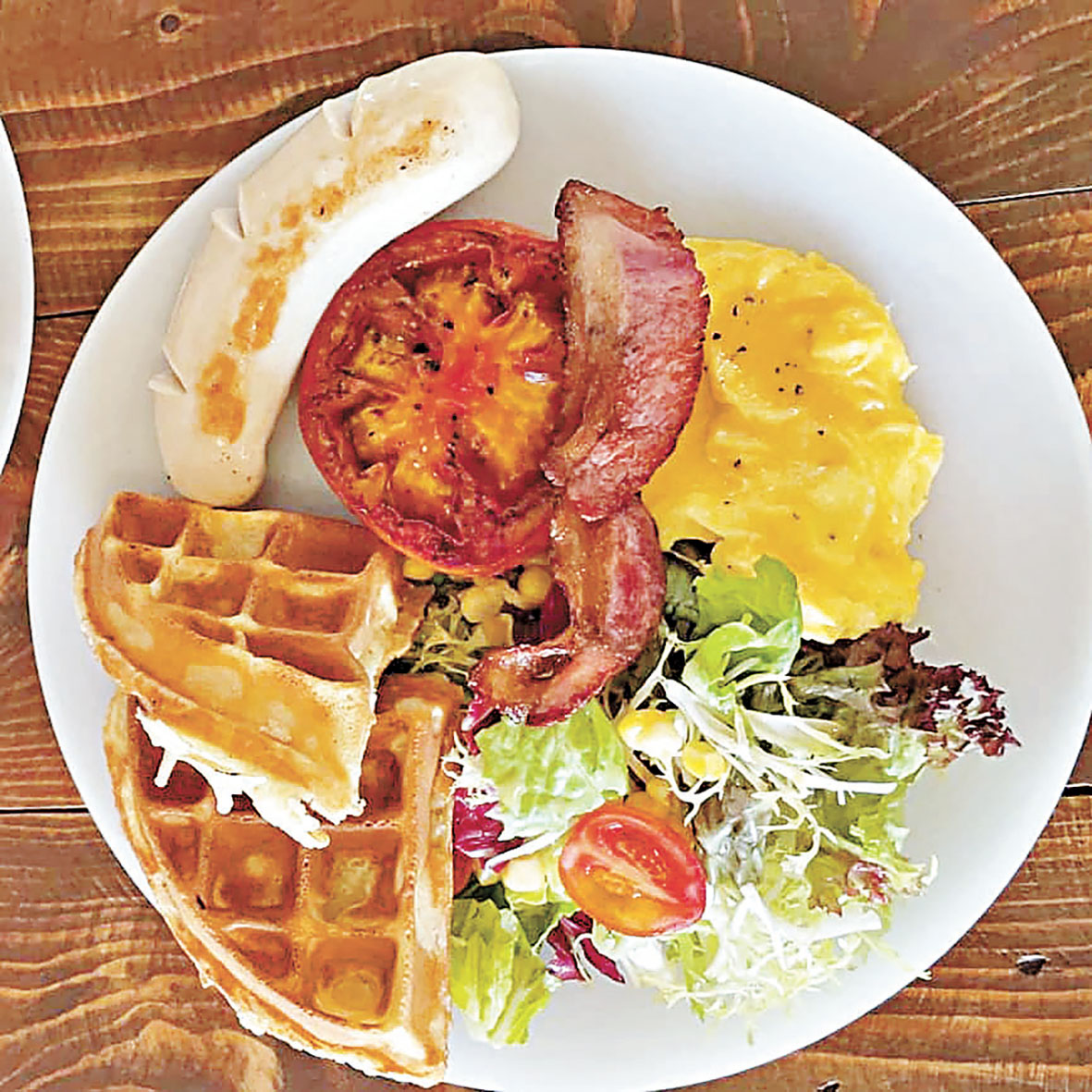 ■ARF Cafe最出名的是窩夫早餐。