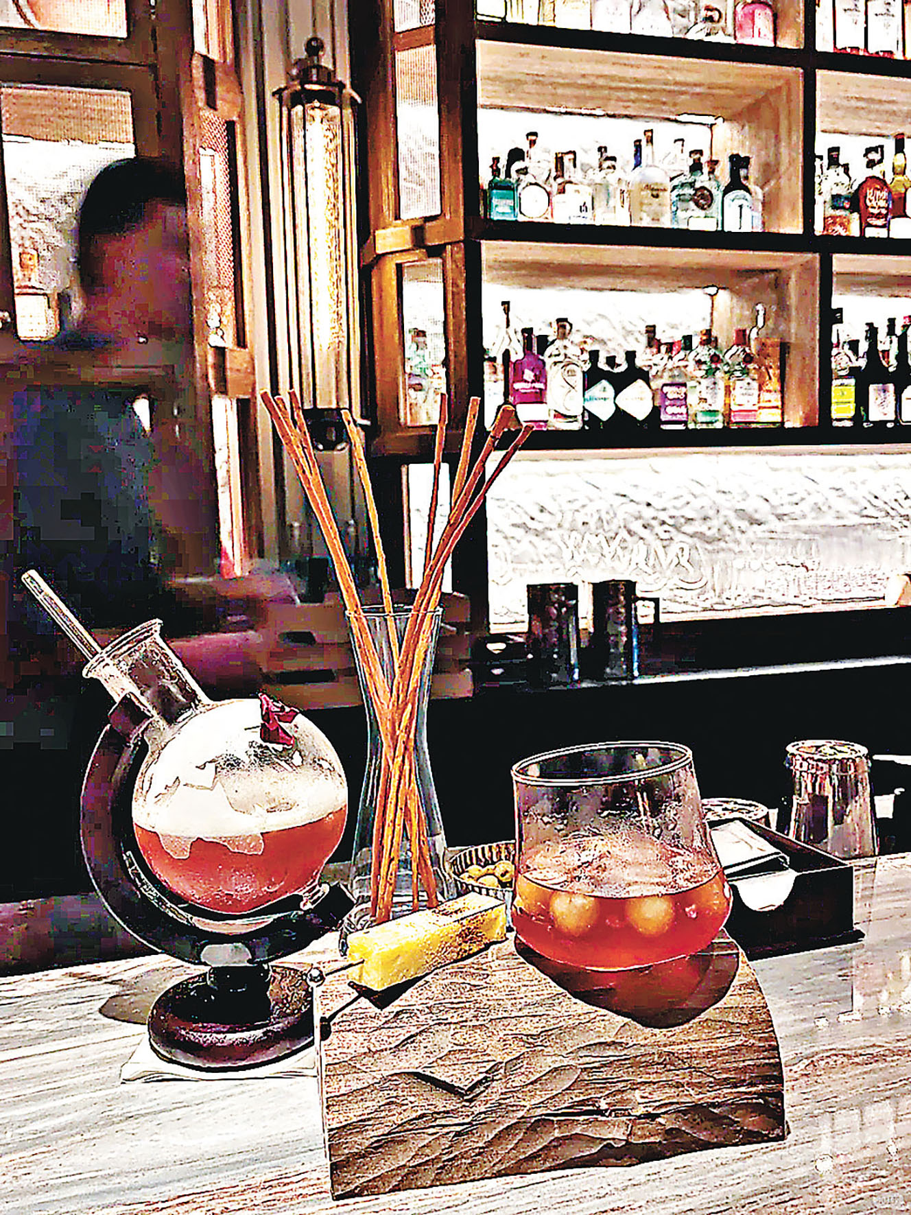 ■縱橫亞洲雞尾酒。