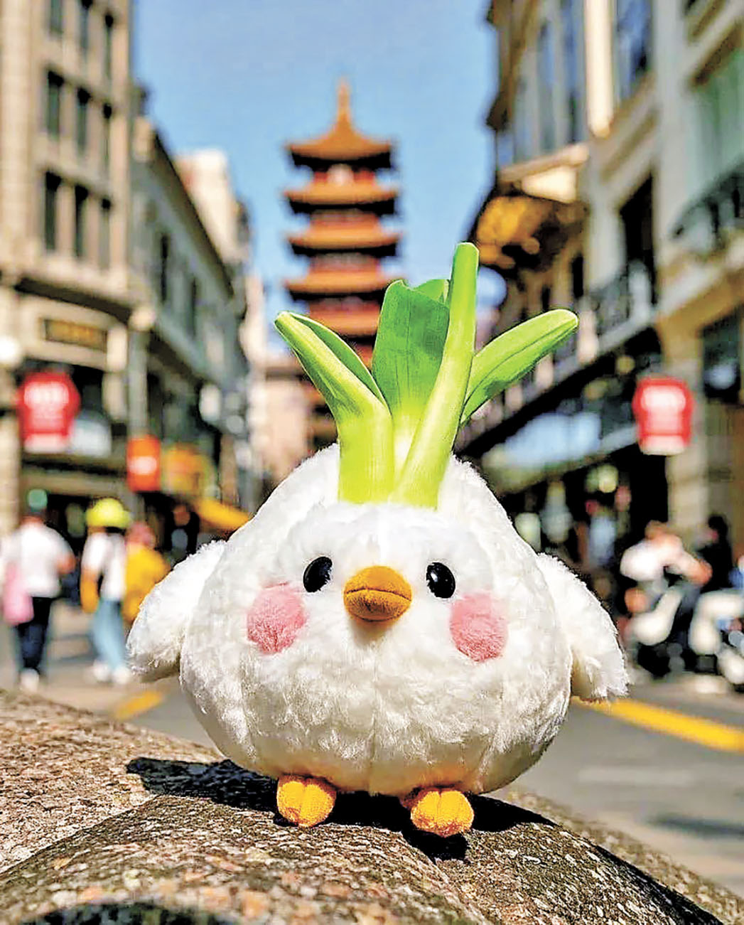 ■蒜鳥遊武漢。 網上圖片