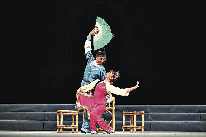 ■贛南採茶戲為贛州市地方傳統戲劇。