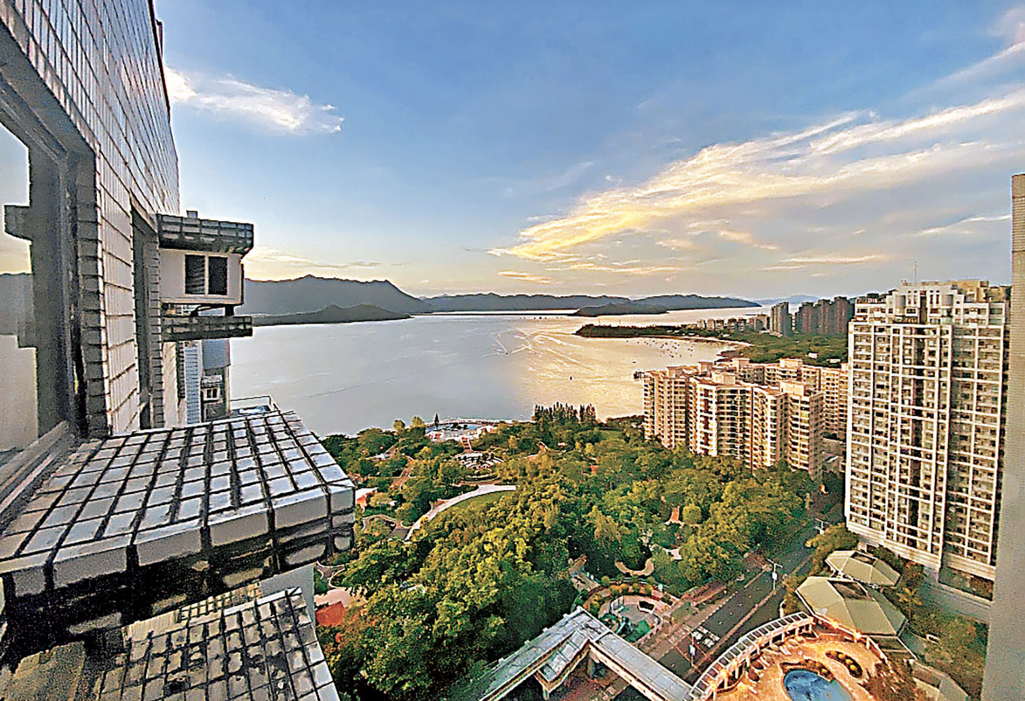 ■連天台單位遠眺海景。