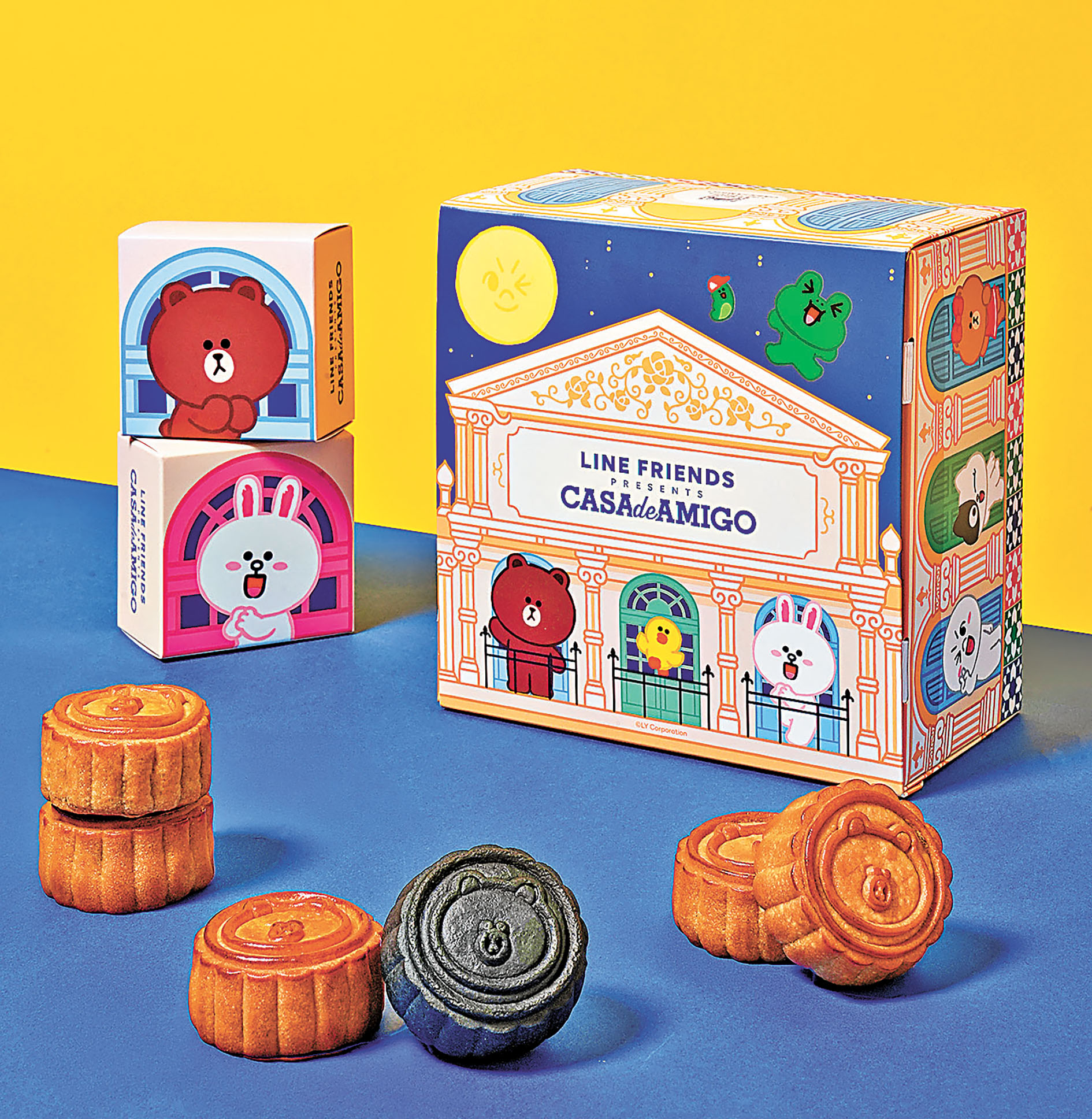 ■月餅禮盒以盲盒款式設計。