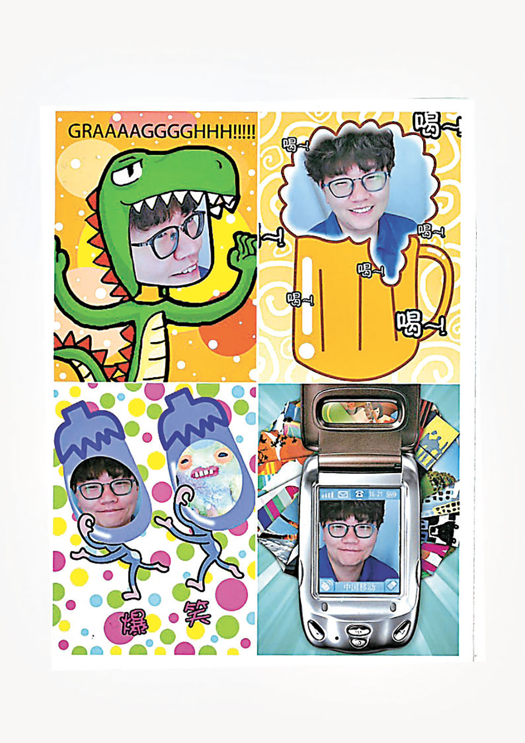 ■初代貼紙相回歸，滿載回憶。