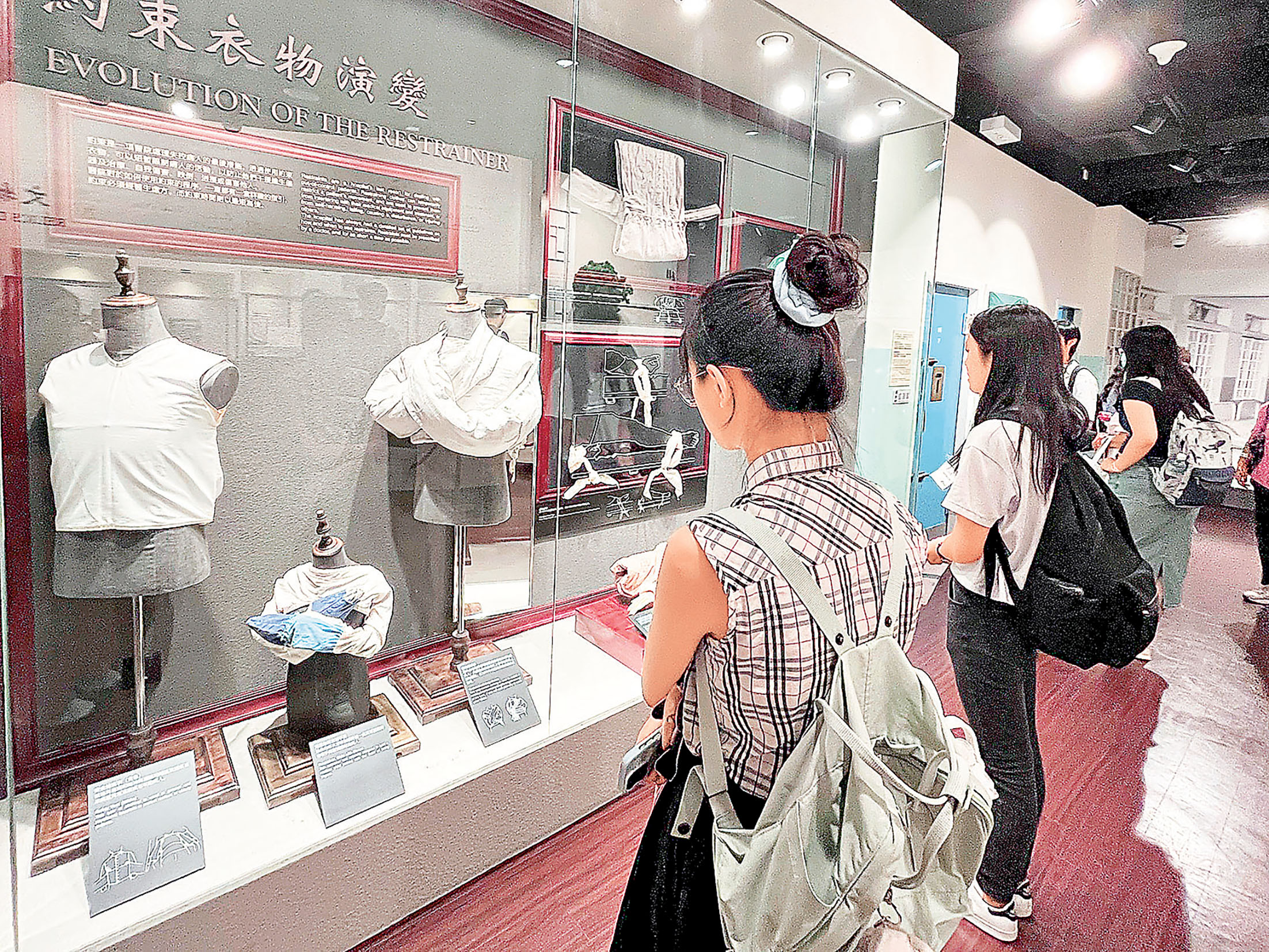 ■館內展示了香港精神科醫療服務的百年發展歷程。